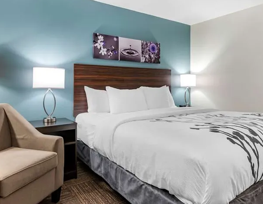 Sleep Inn Georgetown Sample room - Top 5 best extended stay hotels in Georgetown, KY