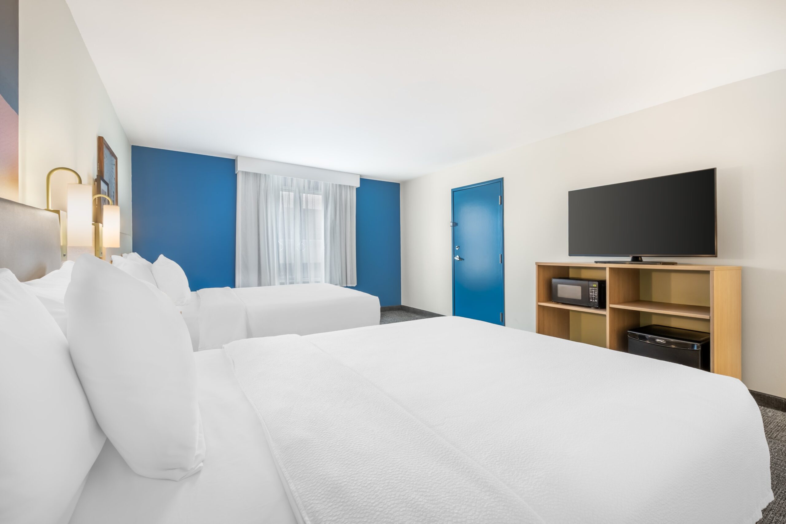 A room booking space for Spark by Hilton in Shepherdsville, Louisville, KY