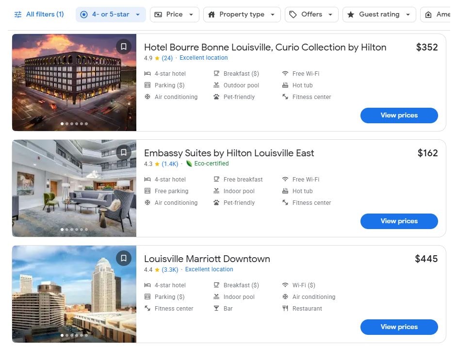Image of More Luxury Hotels near Kentucky's Expo Center