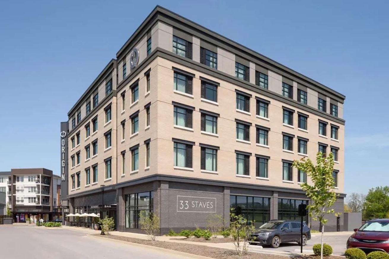 Exterior of Origin Hotel Lexington