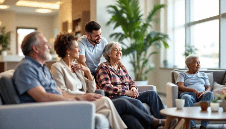 Families gather at a hotel near the Markey Cancer Center in Lexington, KY, providing support for their loved ones undergoing cancer treatment. This scene reflects the community's compassion, as caregivers and family members seek comfort and lodging options like the Holiday Inn Express and Hope Lodge, just a short distance from the hospital.