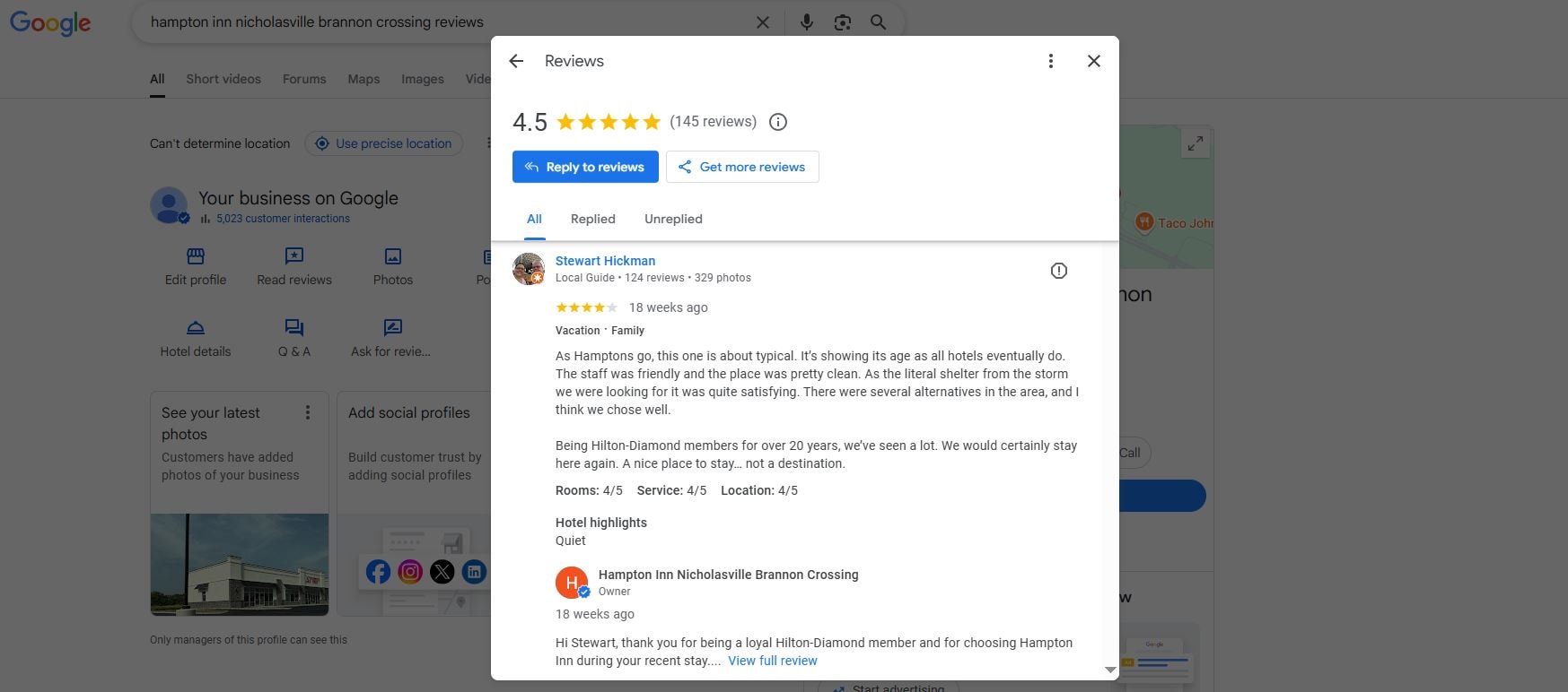 Hampton Inn Nicholasville Brannon Crossing Reviews