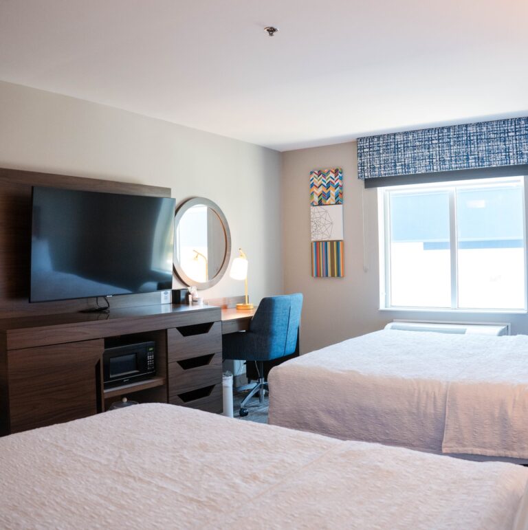Clean Room in Hampton Inn Nicholasville which is part of the hotels near Markey Cancer Center Lexington KY