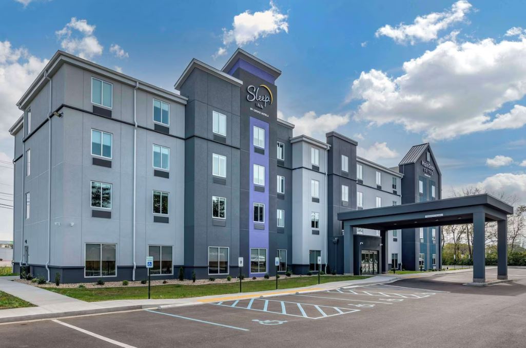hotels near 407 Cherry Blossom Way Georgetown KY - Sleep Inn Georgetown Daytime View