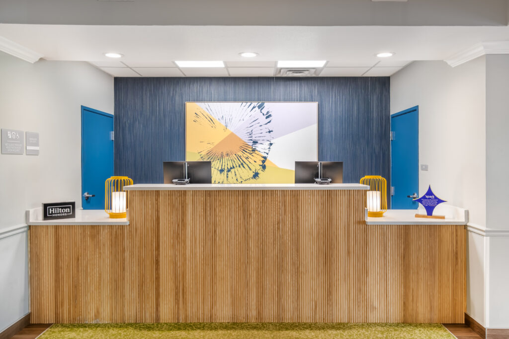Lobby at Spark by Hilton Shepherdsville Louisville